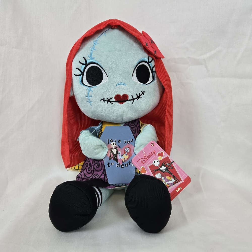 Disney The Nightmare Before Christmas‎ Sally 17" Plush Doll Valentine's Day New